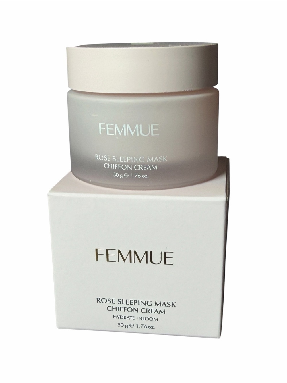 $42 FEMMUE Rose Sleeping Mask Chiffon Cream - BNIB